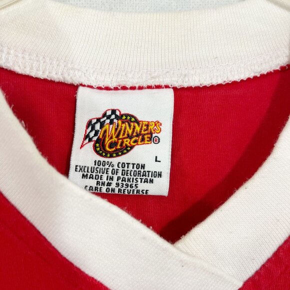 Vintage Winners Circle Dale Earnhardt Jr Budweiser Long Sleeve Tee Men's Large - Picture 3 of 5